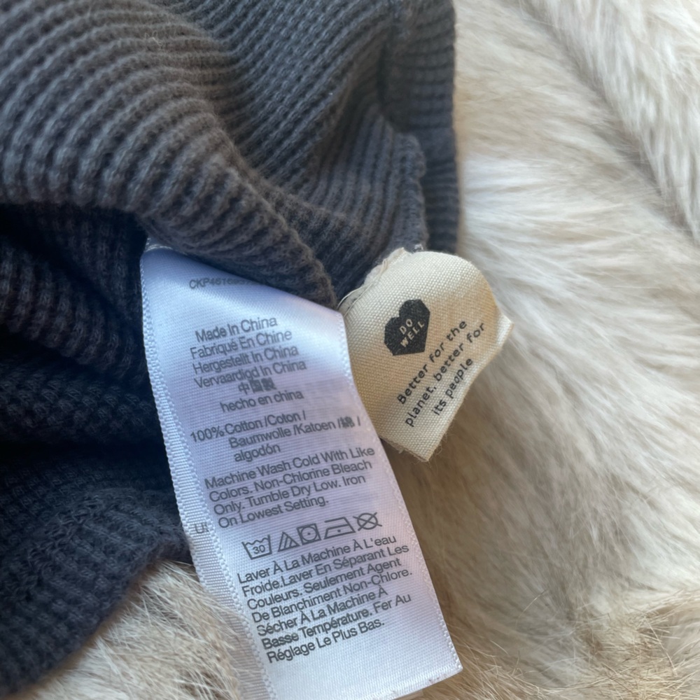 Madewell Coal Waffle Knit Tank - Picture 6 of 6